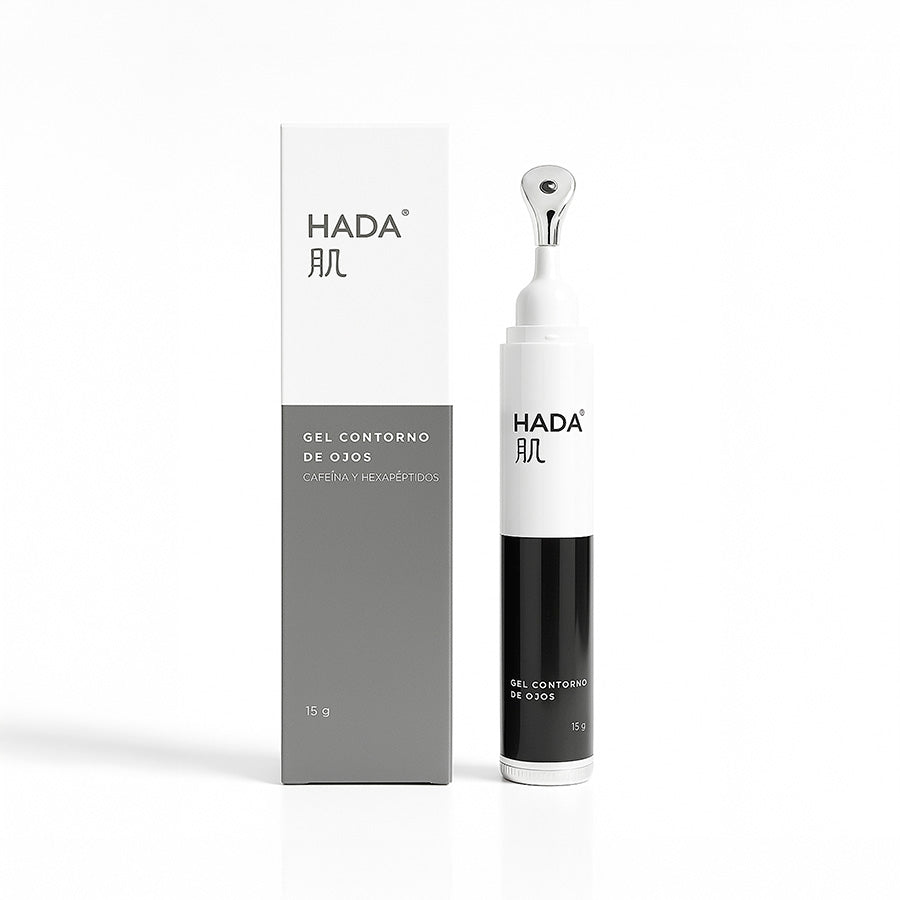 Hada Skincare - Contorno de Ojos con Ácido Hialurónico, extracto de pepino y vitamina E.